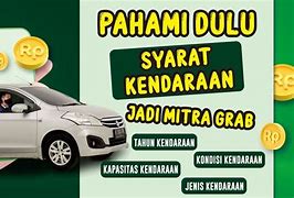 Grab Driver Mobil Tahun Berapa