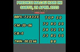 Prediksi Macau 4D Jam 13.00 Hari Ini